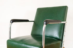 Chrome Deco Club Chairs