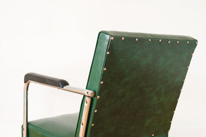 Chrome Deco Club Chairs