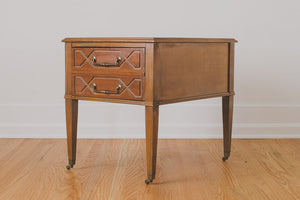 MCM Stone Top Side Tables