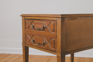 MCM Stone Top Side Tables