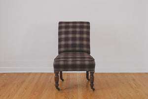 HS Collection Plaid Chair