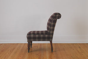 HS Collection Plaid Chair