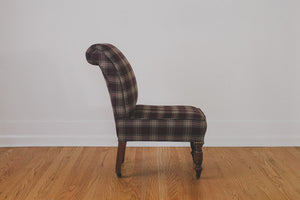 HS Collection Plaid Chair