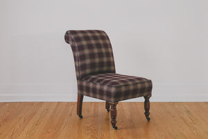 HS Collection Plaid Chair