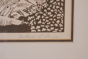 Vintage Deer Print