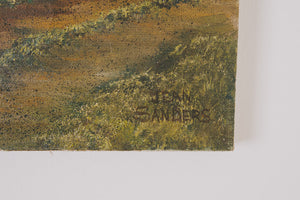 Original Dutch Windmill Painting