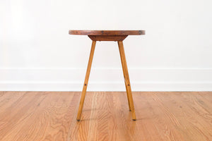 Rustic Wood Side Table