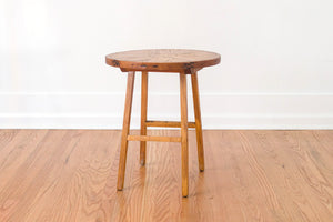 Rustic Wood Side Table