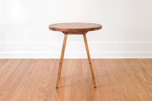 Rustic Wood Side Table