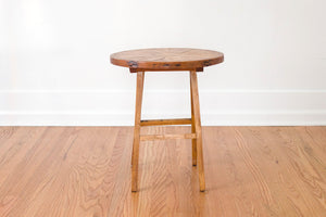 Rustic Wood Side Table