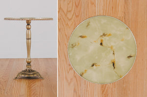 Gold Side Table