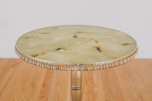 Gold Side Table