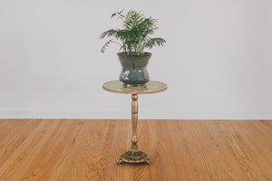 Gold Side Table