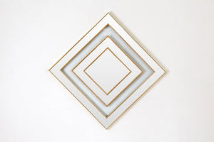 MCM Gold & Lucite Mirror