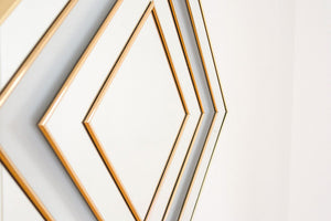 MCM Gold & Lucite Mirror