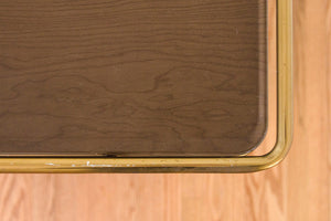 MCM Brass Bar Cart