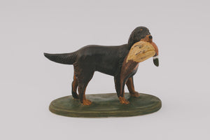 Vintage Hunting Dog Statue