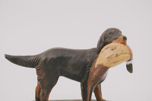 Vintage Hunting Dog Statue