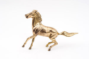 Brass Horse Statue
