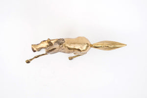 Brass Horse Statue