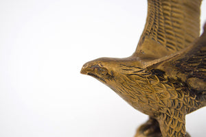 Brass Falcon Statue