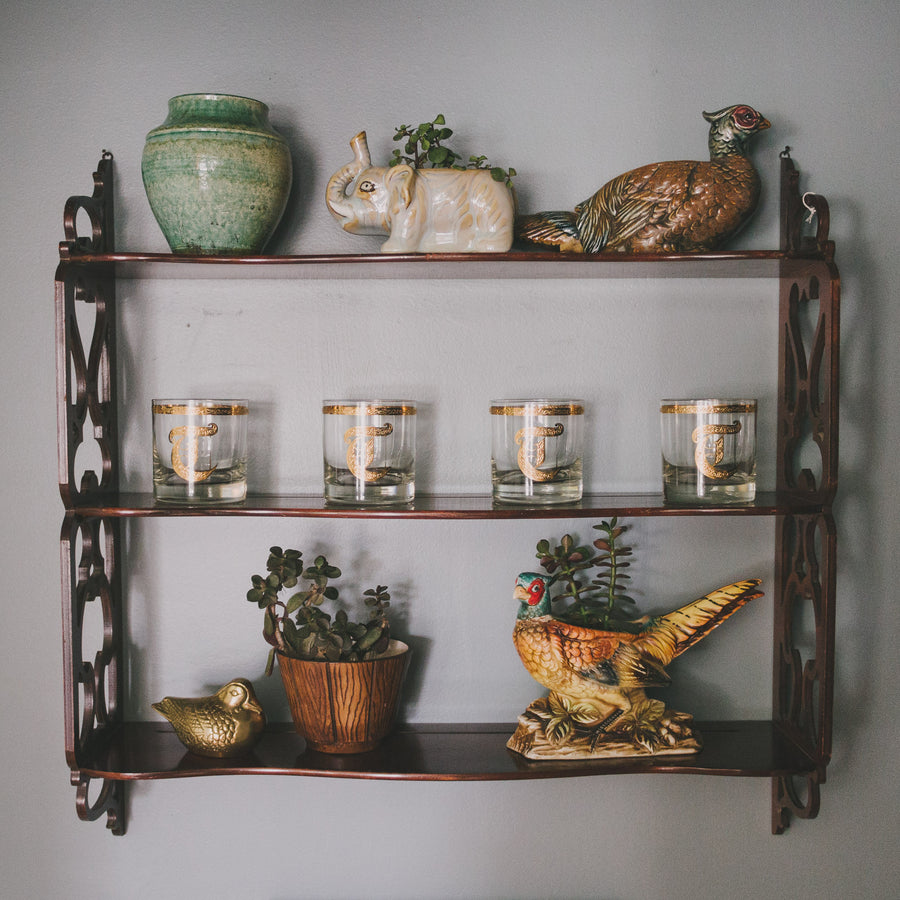 Fretwork Wall Shelf