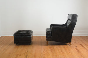 Drexel Madsen Chair & Ottoman