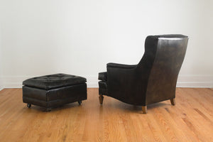 Drexel Madsen Chair & Ottoman
