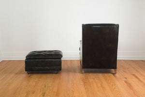 Drexel Madsen Chair & Ottoman