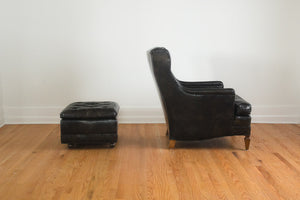 Drexel Madsen Chair & Ottoman