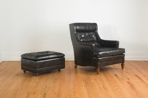 Drexel Madsen Chair & Ottoman