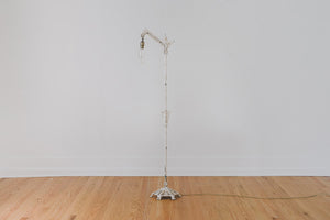 Cast Iron Art Deco Floor Lamp