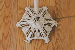 Cast Iron Art Deco Floor Lamp