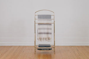 Hollywood Regency Towel Rack