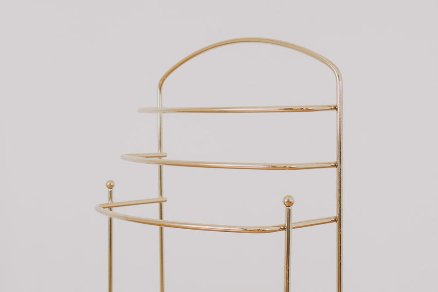 Hollywood Regency Towel Rack