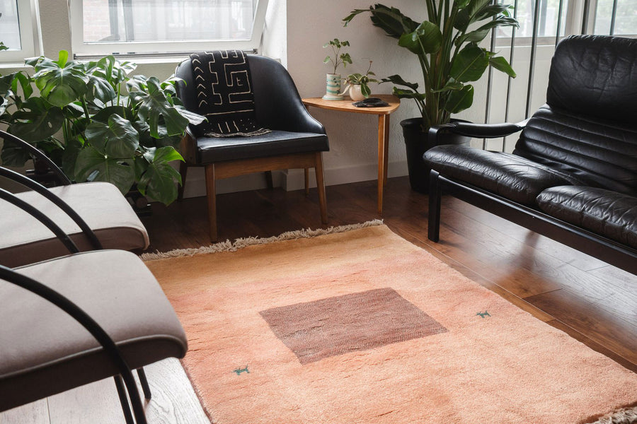 3.5x5 Persian Gabbeh Rug | FARHAD