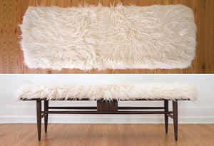 MCM Natural Wool Bench 02