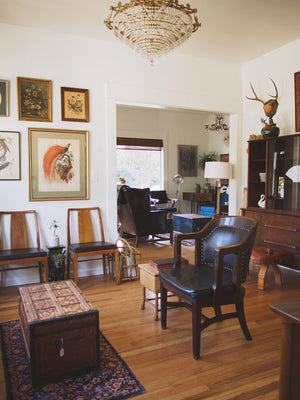 Antique Library Chair