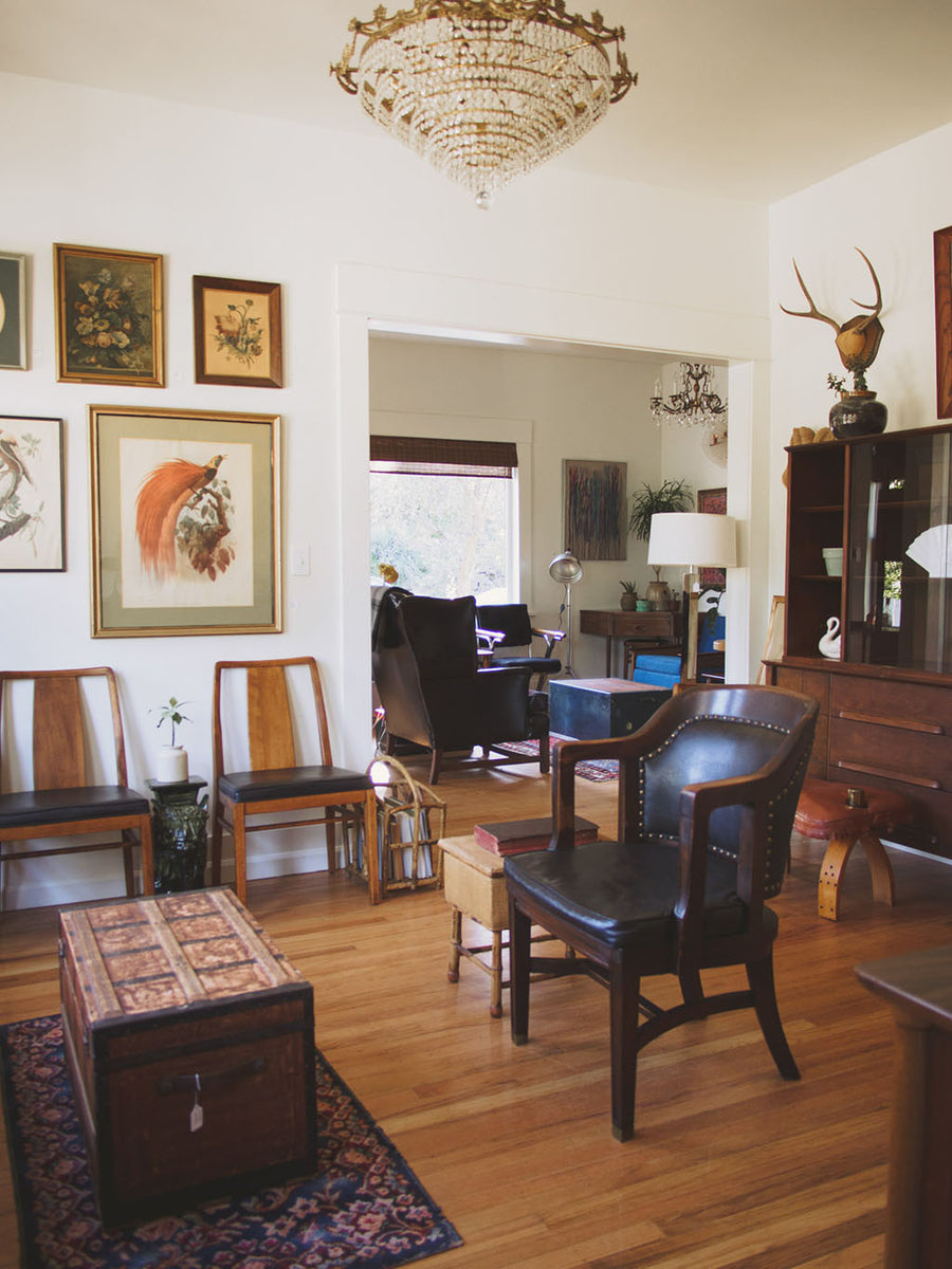 Antique Library Chair