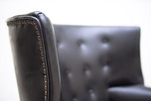 Barrel Back Professor's Chair