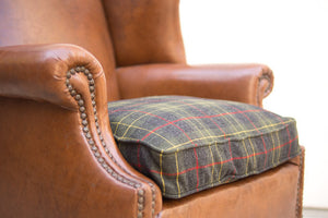 Vintage Smoking Wingback
