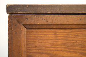 Hand Crafted Wood Farm Trunk