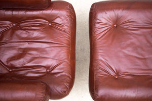 Mid Century Tubular Chair & Ottoman