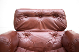 Mid Century Tubular Chair & Ottoman