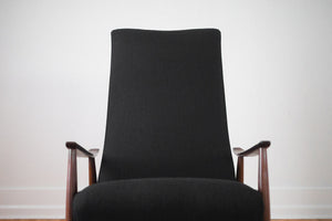 Milo Baughman Herringbone Recliner