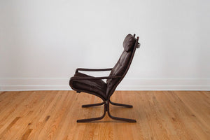 High Back Leather Siesta Arm Chair