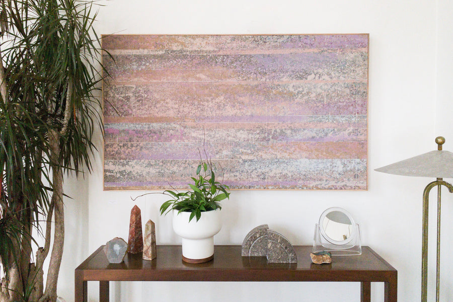 Abstract Pastel Painting