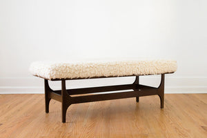 MCM Natural Wool Bench 01