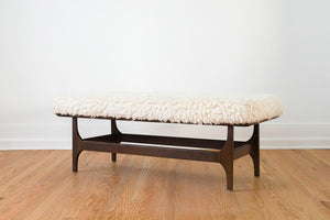 MCM Natural Wool Bench 01