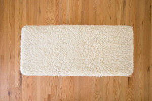 MCM Natural Wool Bench 01
